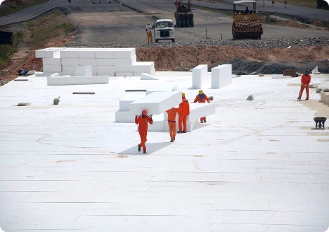 Solução inovadora em EPS(isopor) GeoSolution